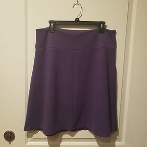 Betabrand XL plum Work it skirt/skort